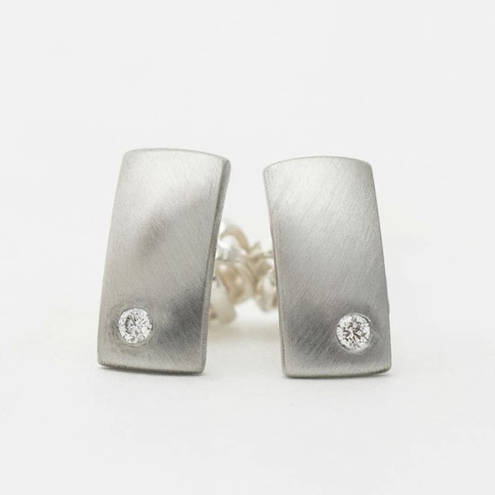 dámské náušnice s diamanty ručně vyrobené kredum art dámské náušnice s diamanty ručně vyrobené kredum art